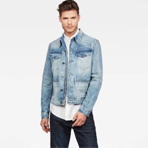 G Star Raw D-Staq Deconstructed Denim Jacket